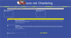Desktop Screenshot of chartering.harbours.net