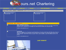 Tablet Screenshot of chartering.harbours.net