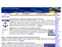 Tablet Screenshot of mediterraneo.harbours.net
